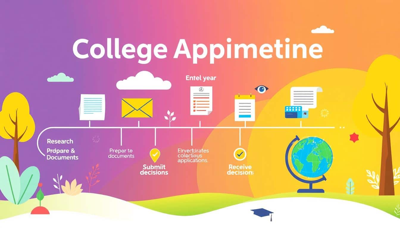 college application timeline