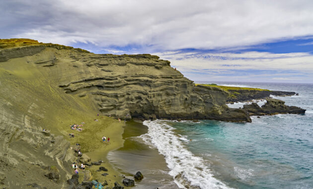 Green Sand Beach (Papakolea) – Hawaii, USA